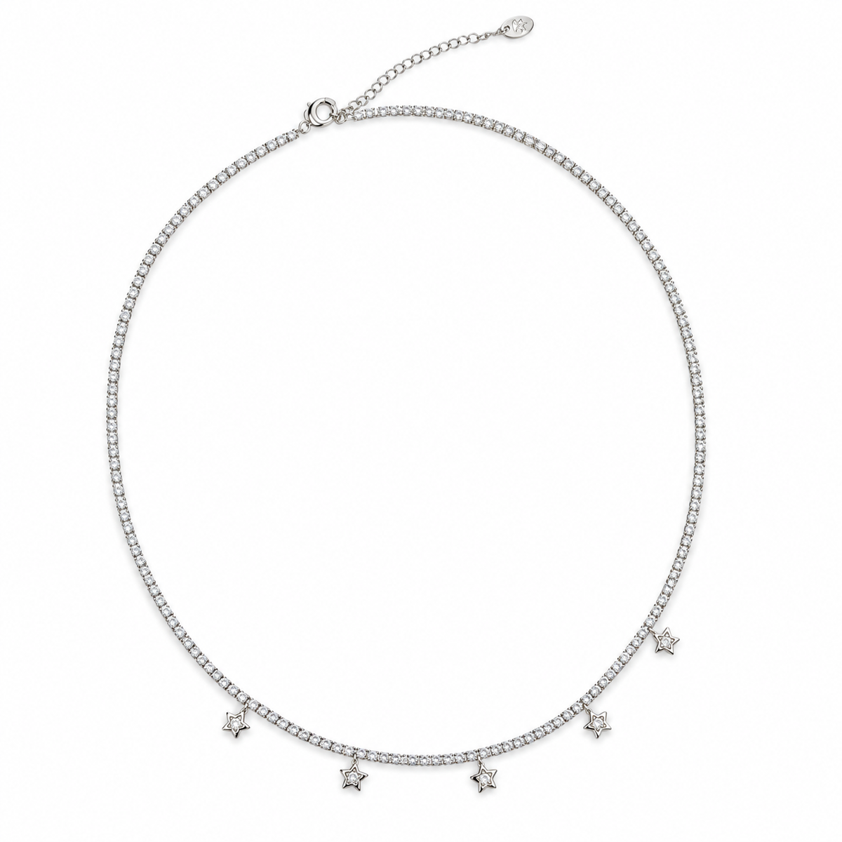 Stars Tennis Necklace