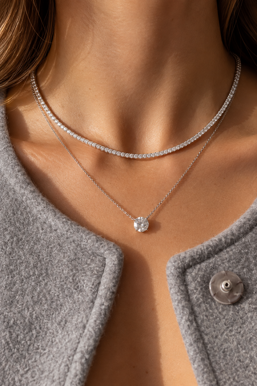 Classic Tennis Necklace