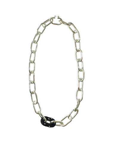 Liberte Chunky Silver Necklace