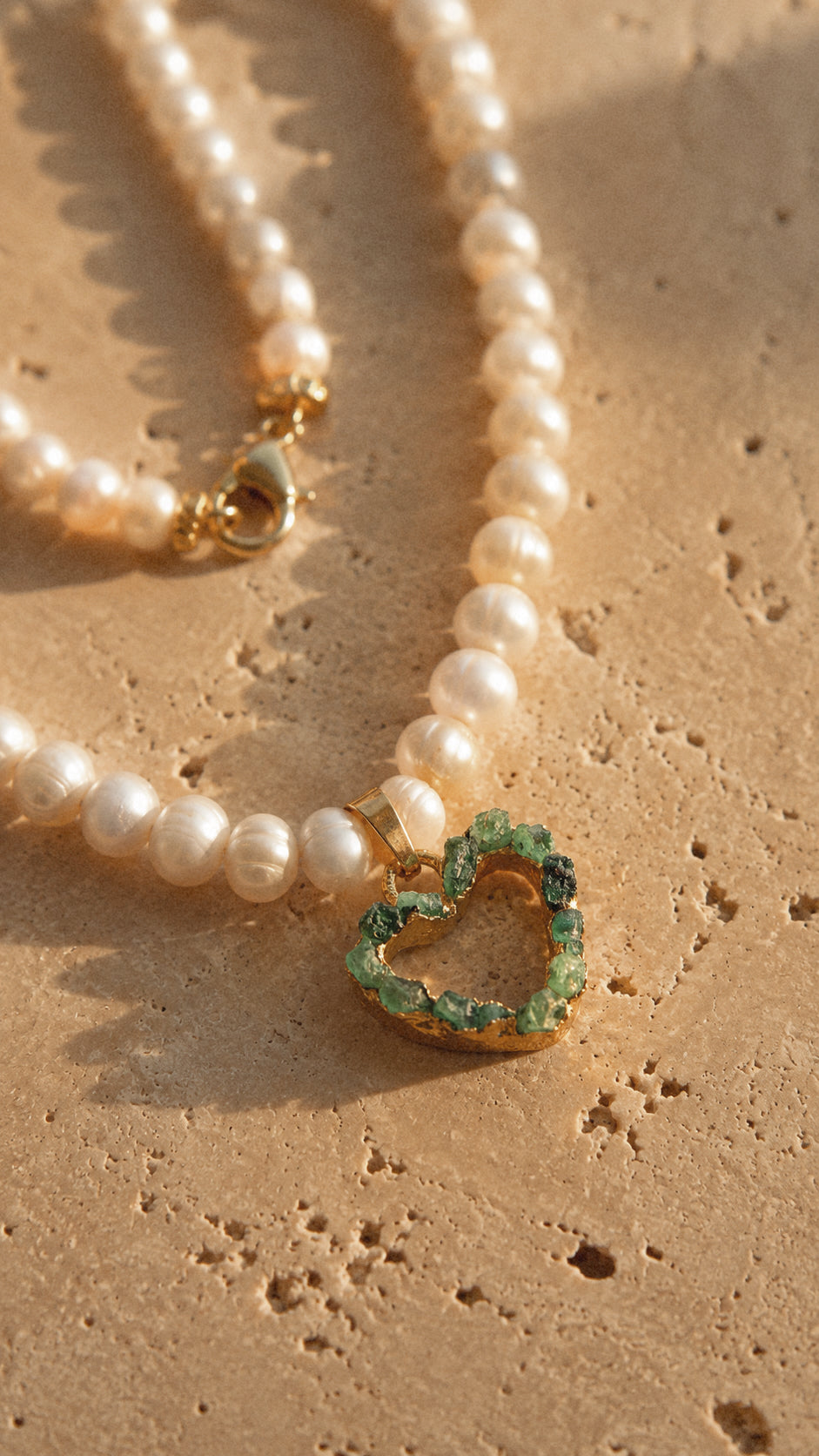 Cuore Pearl Necklace