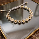 Silver Marguerite Bracelet