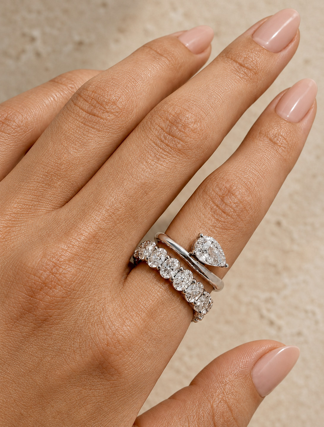 Oval Eternity Ring