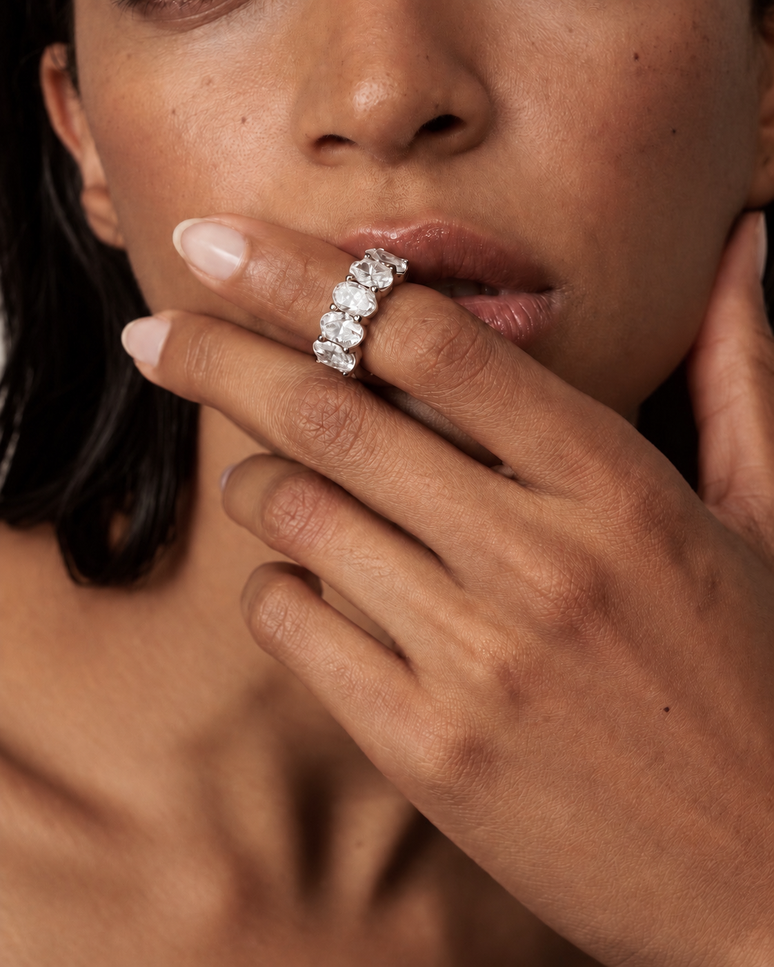 Oval Eternity Ring