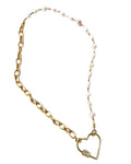 Hearty Pearl Necklace